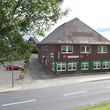 Hotel Deutsches Haus Francop Hamburg-Harburg Buitenkant foto